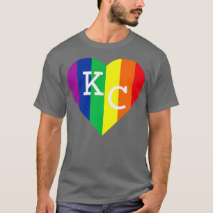 Camiseta Kansas City Missouri Rainbow Midwest KC Orgulho ga