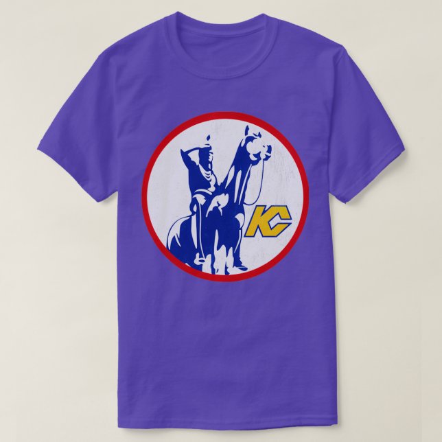 Camiseta Kansas City Scouts Hockey 1974  (Frente do Design)