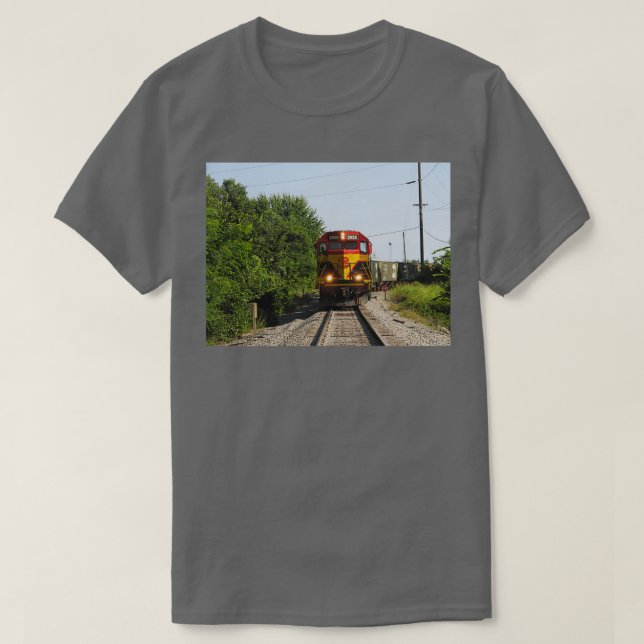 Camiseta Kansas City Southern Sunrise (Frente do Design)