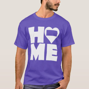 Camiseta Kansas Home Heart State Tees
