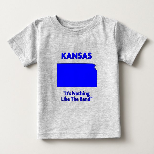 Camiseta Kansas - Não é Nada Como a Banda (Frente)