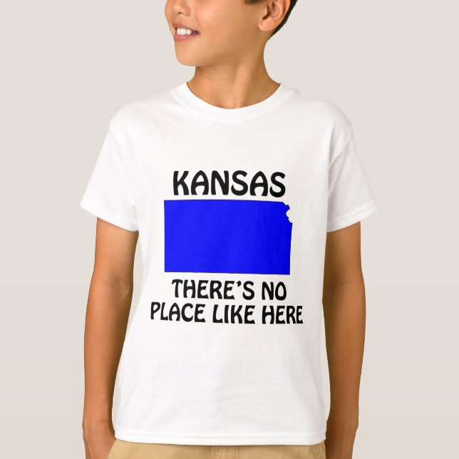 Camiseta Kansas - Não Há Lugar Como Este (Frente)