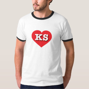 Camiseta Kansas Red Heart - Grande Amor