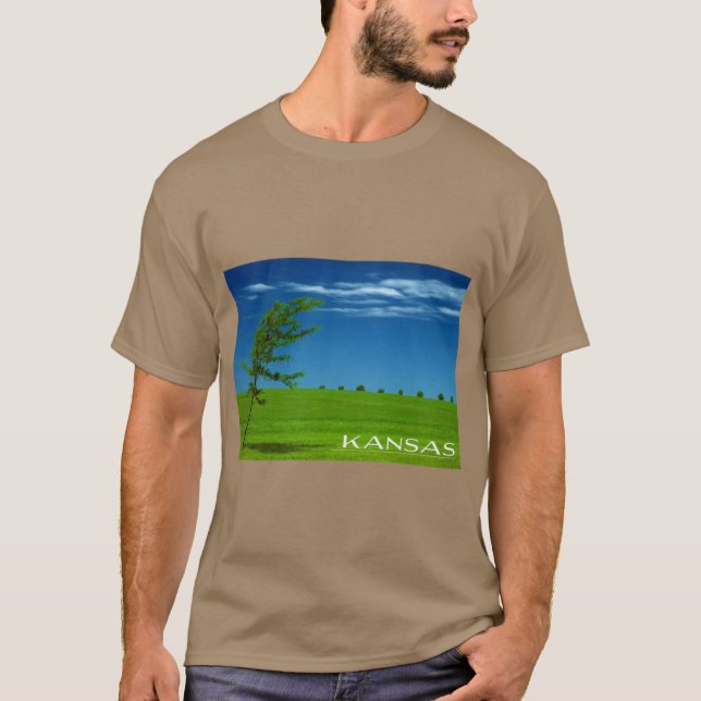 Camiseta Kansas Superdimensionado (Frente)