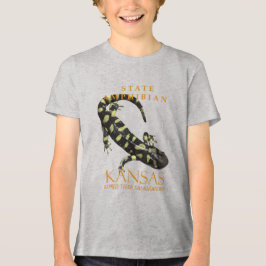 Camiseta Kansas Territory Amphibian The Barred Salamander