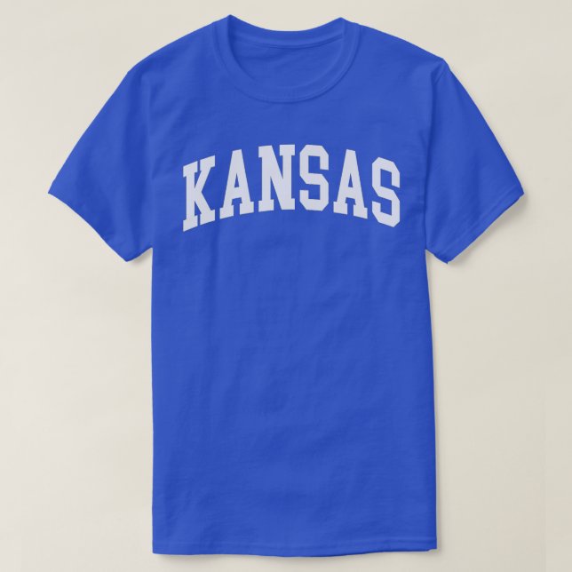 Camiseta Kansas Throwback Design Classic (Frente do Design)