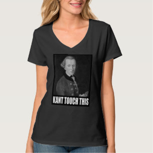 Camiseta Kant Toque nesta Filosofia Meme Immanuel