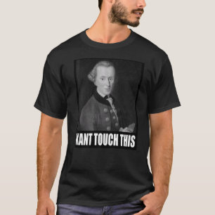 Camiseta Kant Toque nesta Filosofia Meme Immanuel