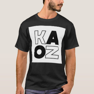 Camiseta KAOZ black and white