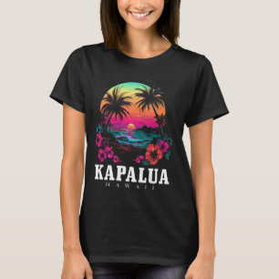 Camiseta Kapalua Hawaii Hawaii Flores de Hibiscus Havaianos