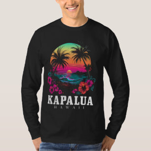 Camiseta Kapalua Hawaii Hawaii Flores de Hibiscus Havaianos