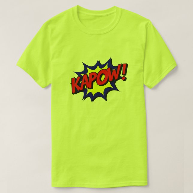 Camiseta Kapow! (Frente do Design)