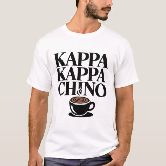 Camiseta Kappa Chino Funny Café Lover T-Shirt