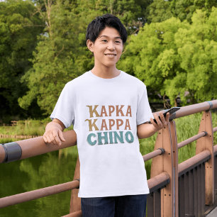 Camiseta Kappa Chino Funny Café Lover T-Shirt
