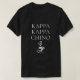 Camiseta Kappa Kappa Chino Funny Coffee Lover (Frente do Design)
