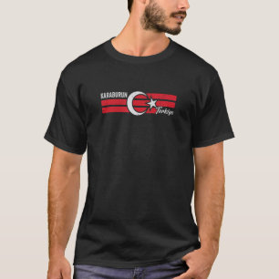 Camiseta Karaburun Türkiye e o orgulho turco apoiante
