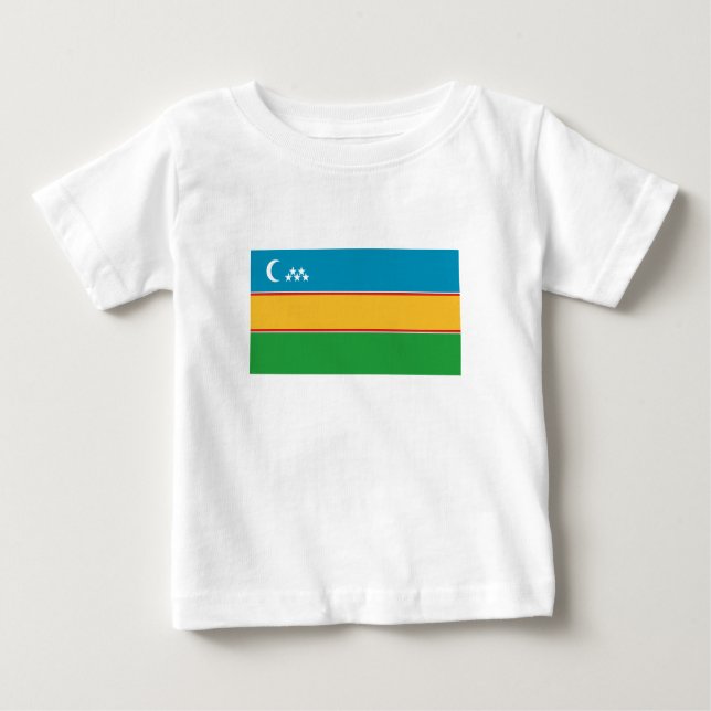 Camiseta Karakalpakstan Flag (Frente)