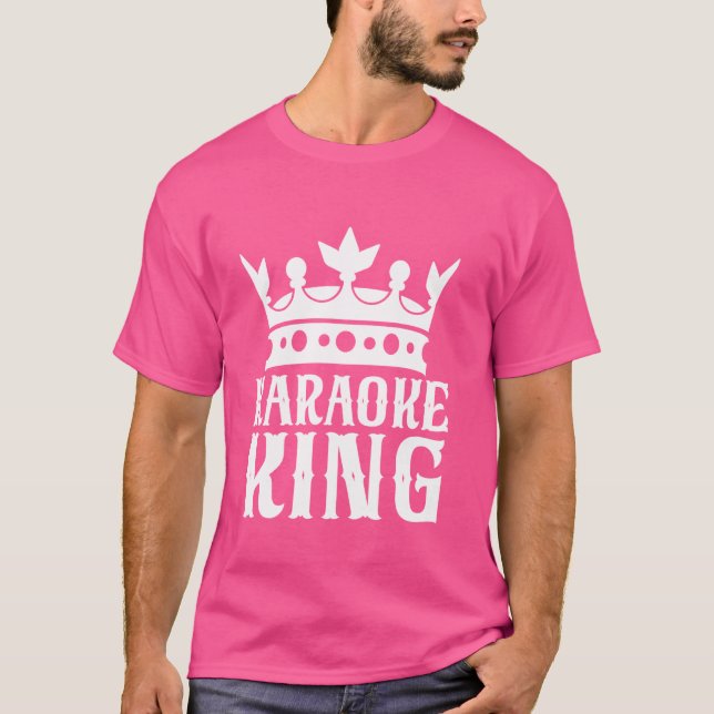 Camiseta Karaoke King Karaoke (Frente)
