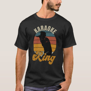Camiseta Karaoke King Retro