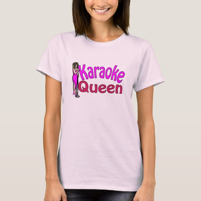 Camiseta Karaoke Queen (Frente)