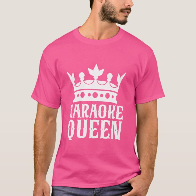 Camiseta Karaoke Queen Karaoke (Frente)