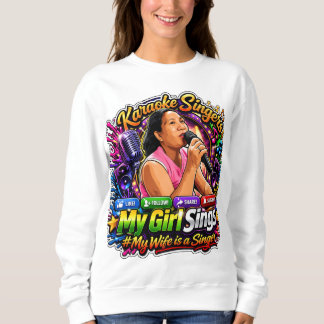 Camiseta Karaoke Queen:The Ultimate "My Girl Sings" Sticker