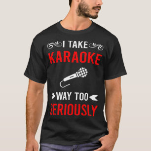 Camiseta Karaokê Seriamente