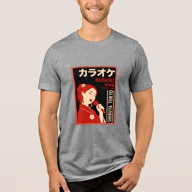 Camiseta Karaoke Shibuya Tokyo (Frente)