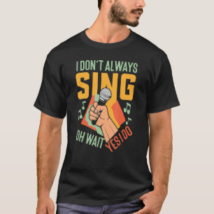 Camiseta Karaoke Singer