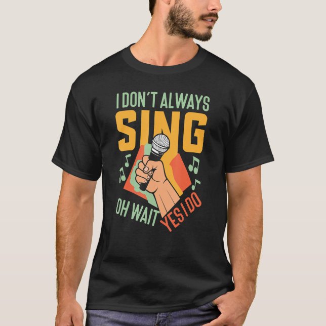 Camiseta Karaoke Singer (Frente)
