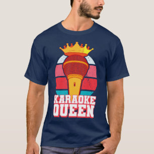 Camiseta Karaoke Singers Microfone Retro 1