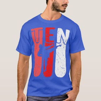 Camiseta Karate 10º Aniversário Boys Taekwondo Artes Marcia