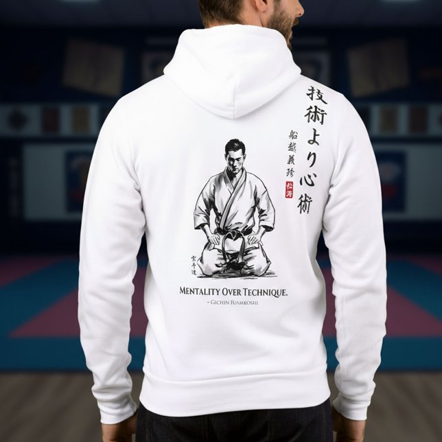 Camiseta Karate 5º Preceito - Mentalidade Sobre Técnica (Criador carregado)