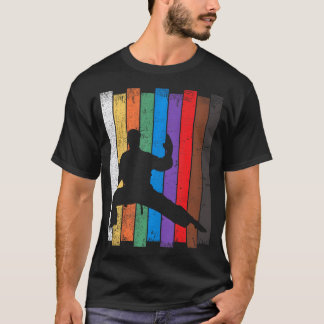 Camiseta Karate Bel Karate Silhouette Artes Marciais