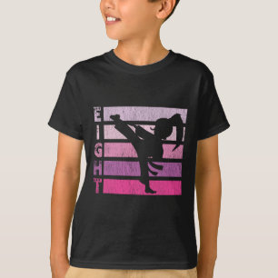 Camiseta Karate Birthday, 8 anos Taekwondo Girl 8th Bir