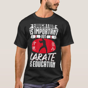 Camiseta Karate Black Belt Gi - Educação Uniforme É Importa