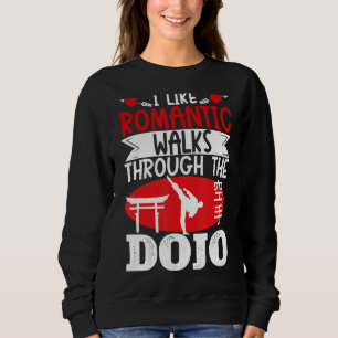 Camiseta Karate Black Belt Gi Uniform Eu Gosto De Caminhada