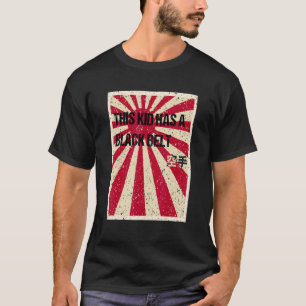 Camiseta Karate Black Belt Jovens