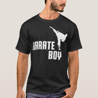 Camiseta Karate Boy Engraçado Artes Marciais Bonitas Presen