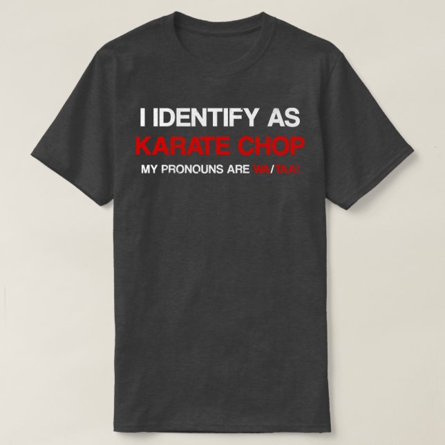 Camiseta Karate Chop 1 (Frente do Design)