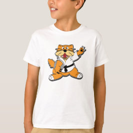 Camiseta Karate Chopping Cat