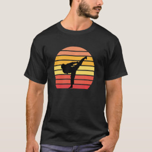 Camiseta Karate chuta o cheio sunset shotokan contato marci