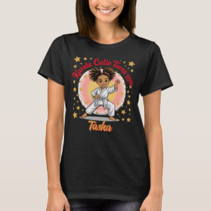 Camiseta Karate Cutie Birthday Girl Celebrando Arte Marcial