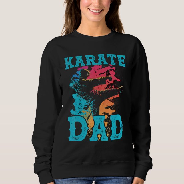Camiseta Karate Dad Best Daddy Ever MMA Martial Artist Fath (Frente)