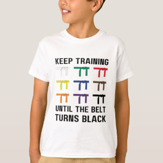 Camiseta karatê de arte marcial rapazes