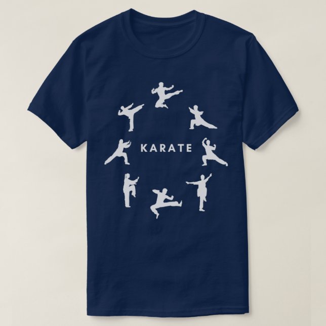 Camiseta Karate design 3 (Frente do Design)