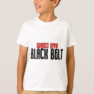 Camiseta Karaté do cinturão negro de Wado Ryu