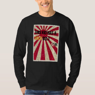 Camiseta Karate Dourado Belt Youth