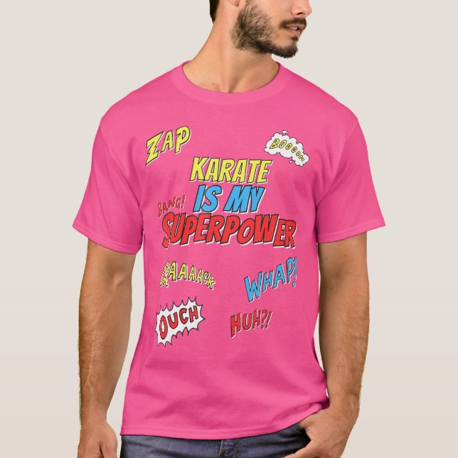 Camiseta Karate É Meu Super Poder Karate (Frente)