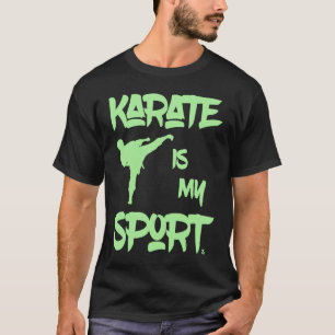 Camiseta Karate é o meu artista marcial Motto Karateka